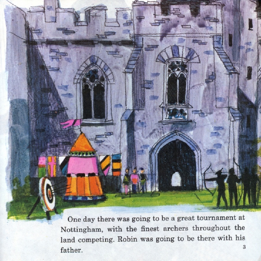 The Story of Robin Hood (05),绘本,绘本故事,绘本阅读,故事书,童书,图画书,课外阅读